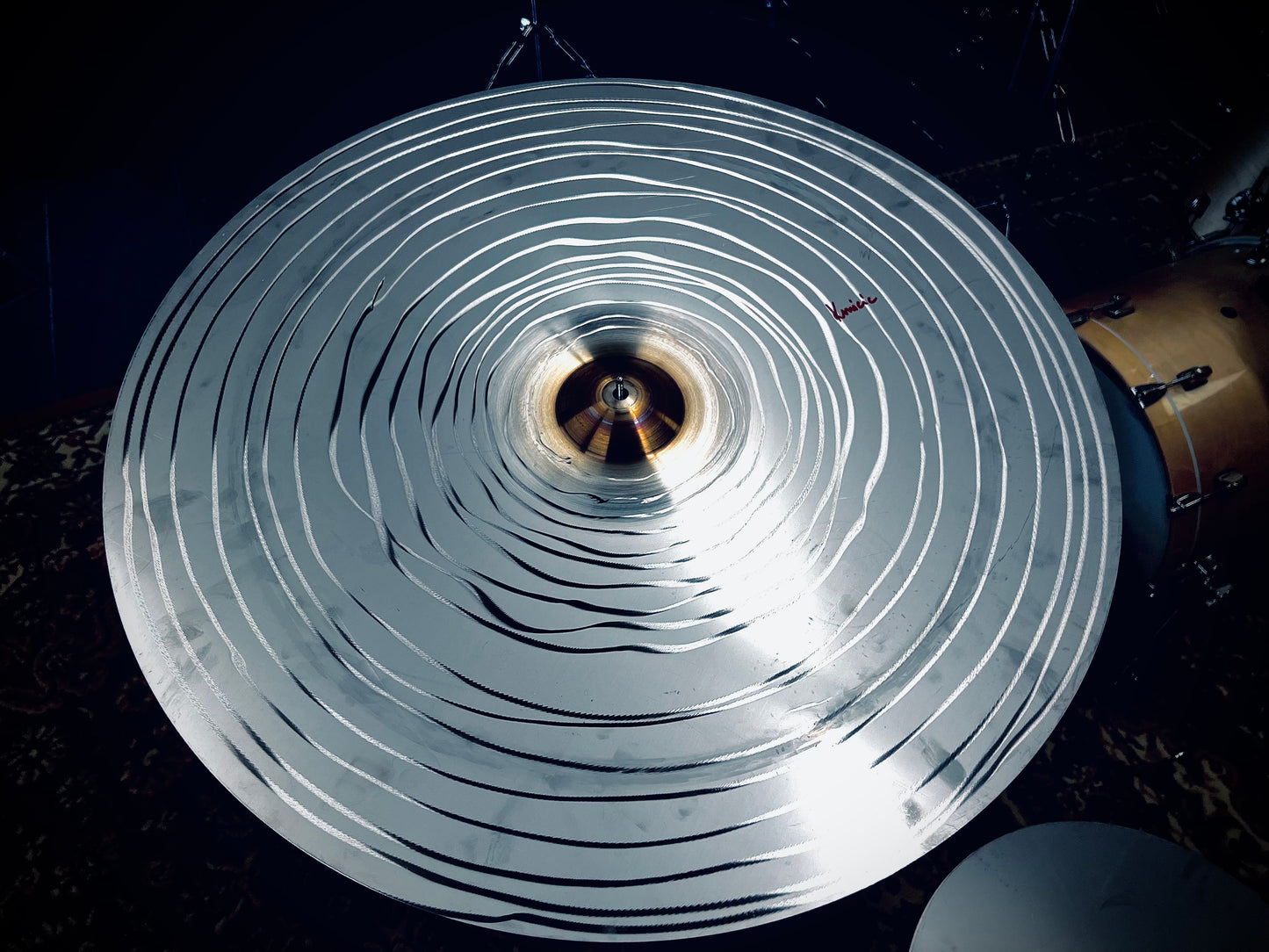 Kmicic Flat Ride Cymbal with bell 30”