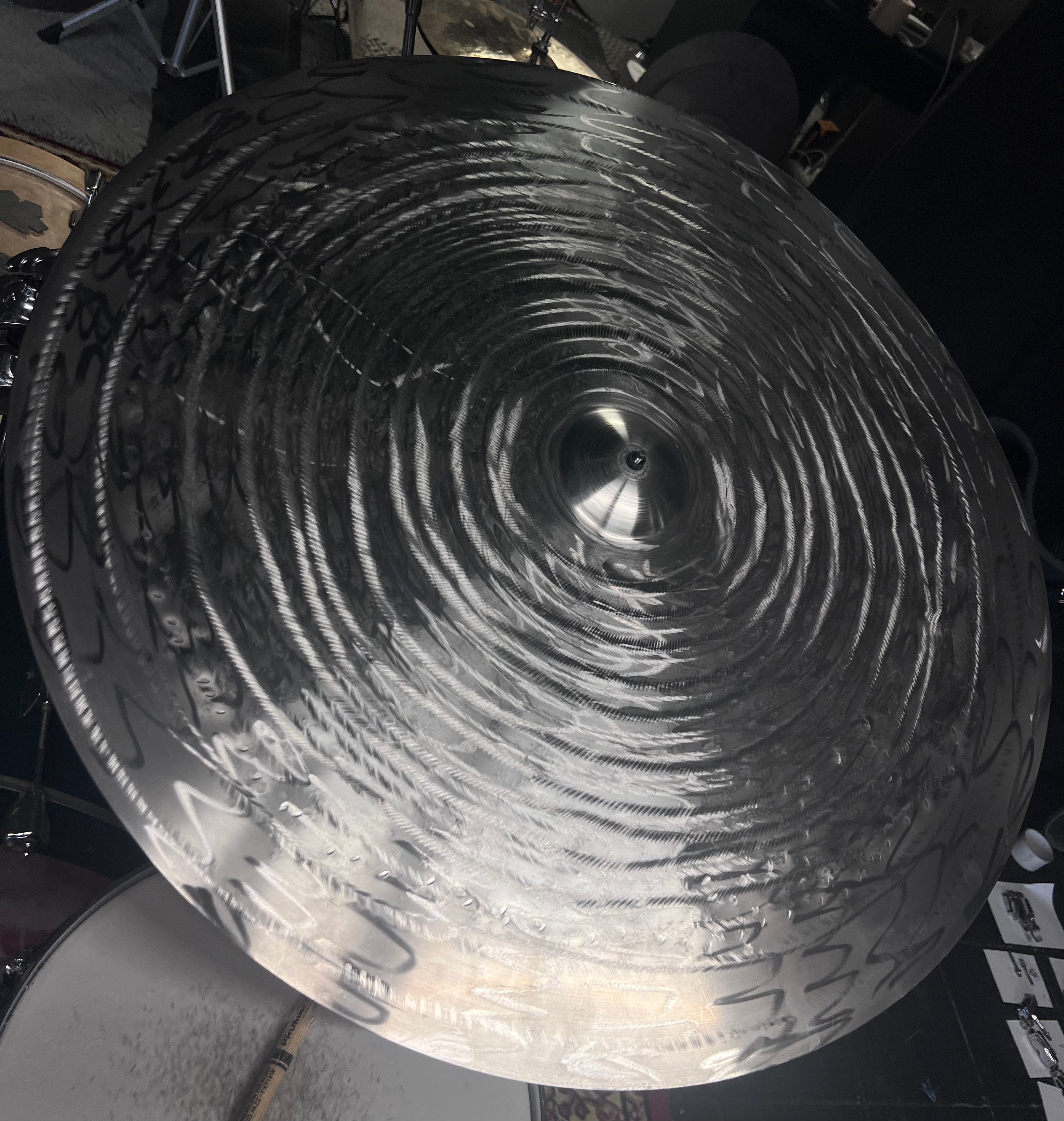 30 inch crash ride cymbal titanium handmade Kmicic Droplet atmospheric trashy loud