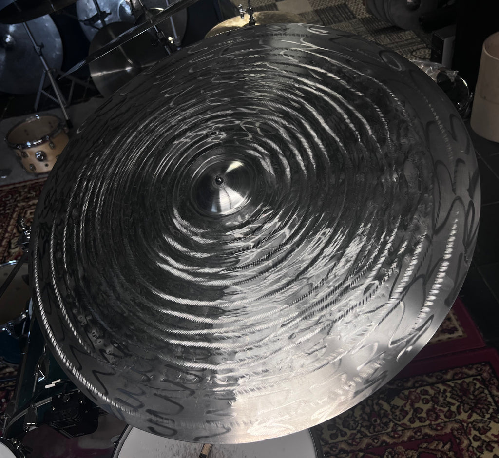 30 inch crash ride cymbal titanium handmade Kmicic Droplet atmospheric trashy loud