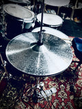 13 inch hi hat cymbals titanium handmade Kmicic Texture Silver dense hammering modern articulation