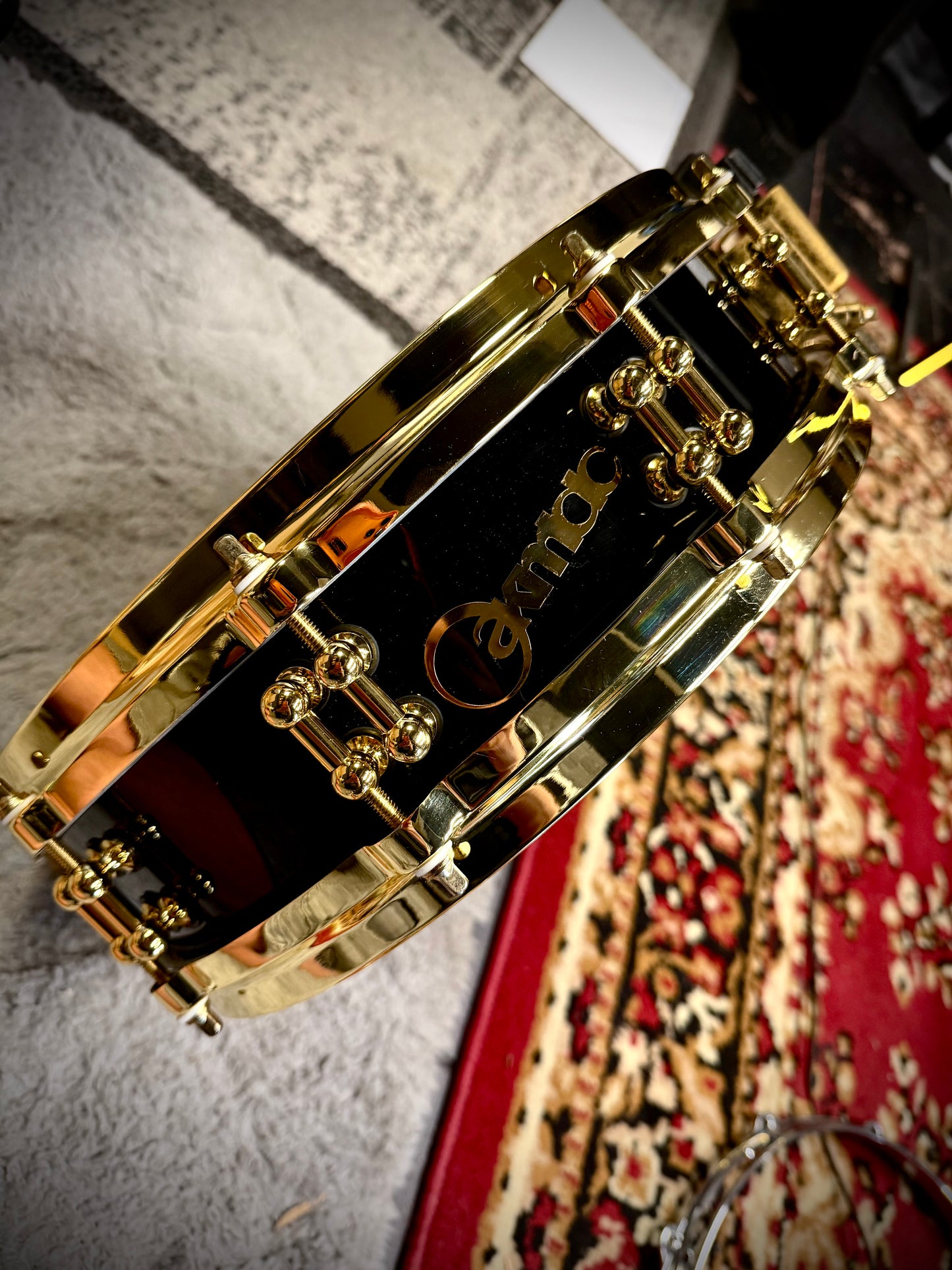 Kmicic Birch 14” × 4.5” Stave Snare Drum – Fully Handmade