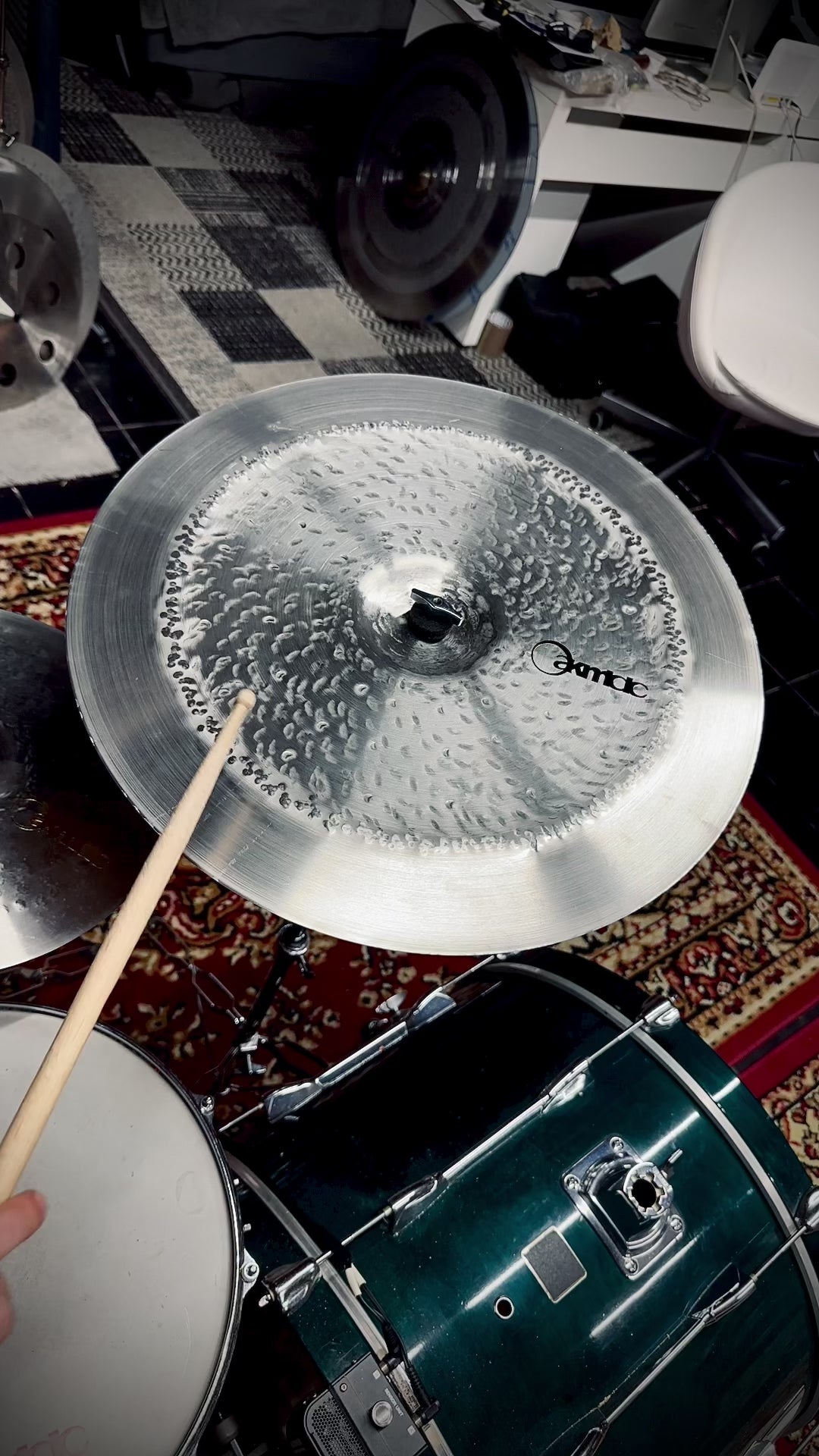 18" Blade China Cymbal – Titanium Handmade