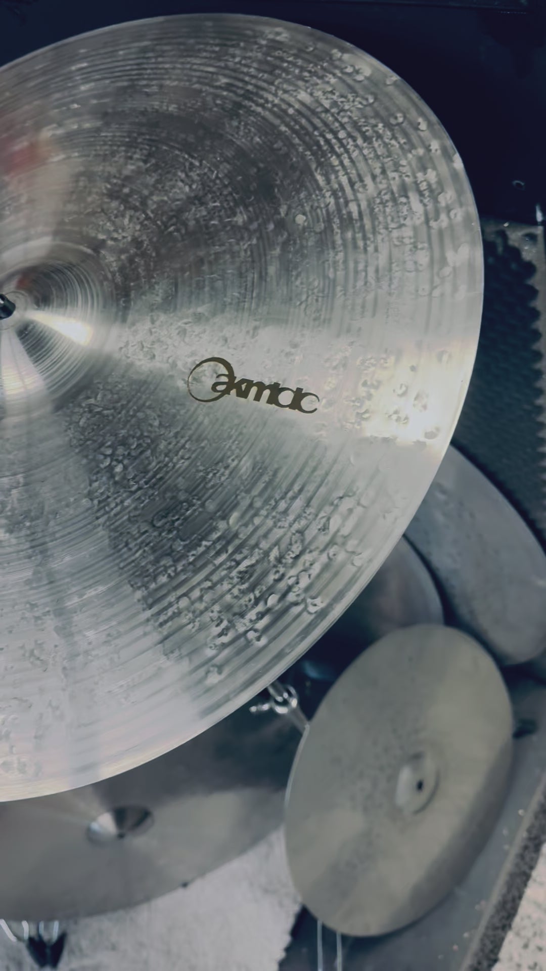 Kmicic Titanium 23” dry cymbal one of a kind – Kmicic Cymbals