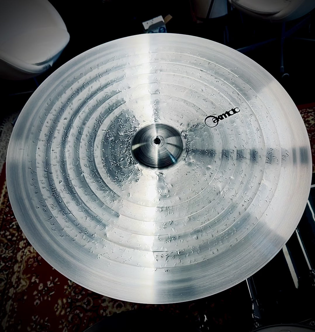 24" Orbital Ride Cymbal – Titanium Handmade (One of a Kind)