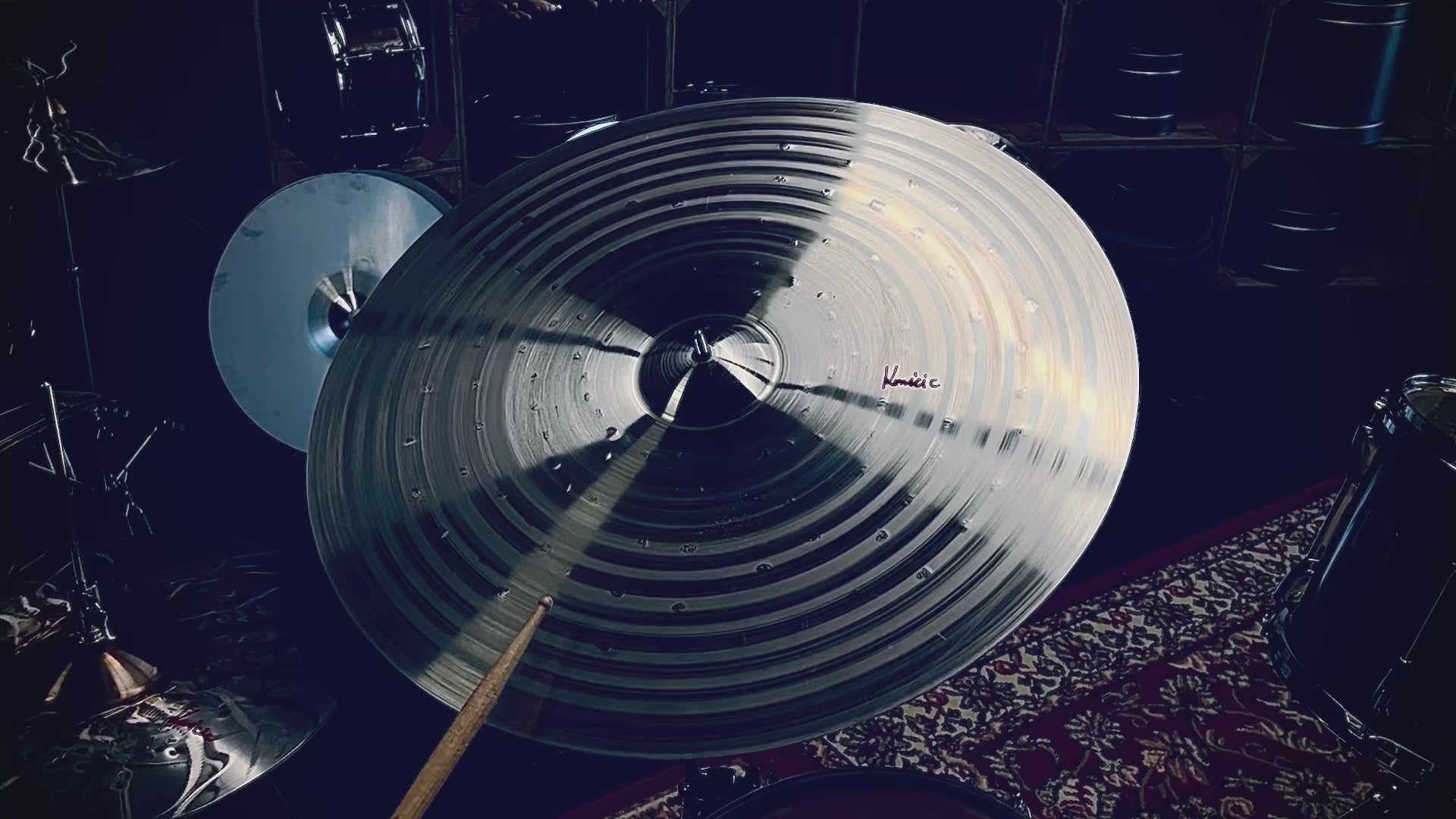 キムキムページ‼️ Kmicic Tight Bright 24” titanium ride cymbal – Kmicic Cymbals