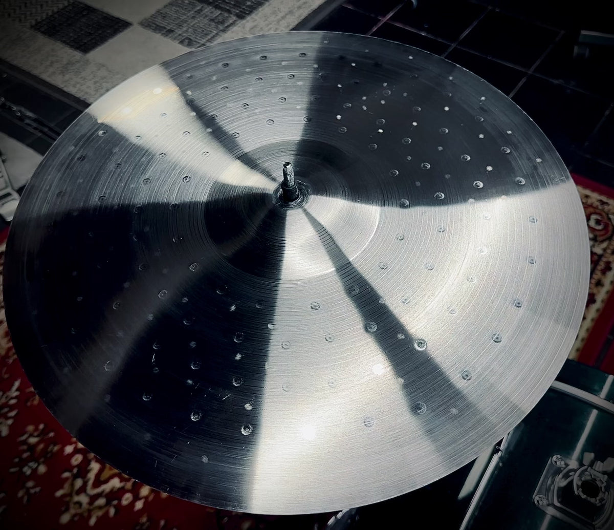 18" Classic Satin Crash Cymbal – Titanium Handmade