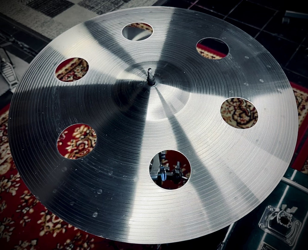 20" Classic Satin O-Zone Crash Cymbal – Titanium TiGr5 Handmade