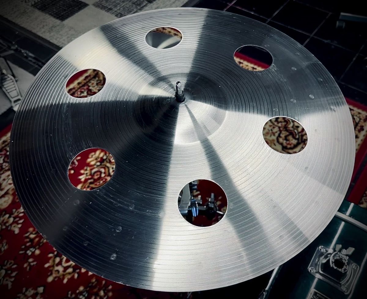 20" Classic Satin O-Zone Crash Cymbal – Titanium TiGr5 Handmade