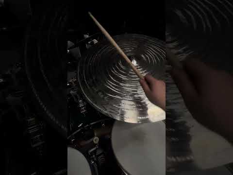 30" Droplet Crash Ride Cymbal – Titanium Handmade