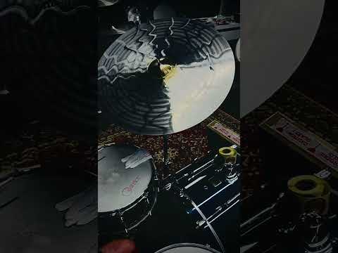 24" Gold Vein Crash Ride Cymbal – Titanium Handmade