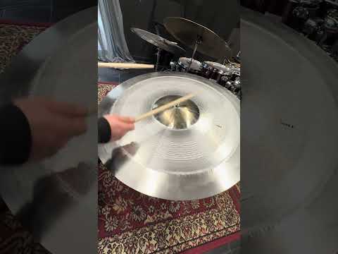 30" Cyclone China Ride Cymbal – 9" Mega Bell Titanium Handmade