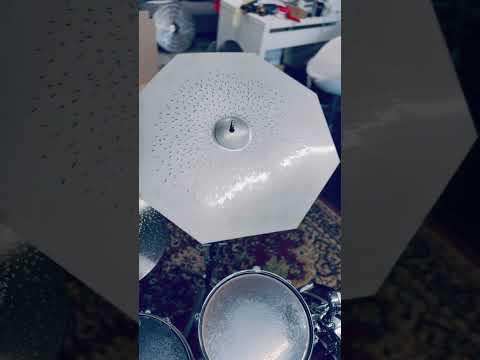22 inch octagon crash ride cymbal titanium handmade Kmicic Liquido