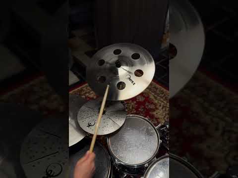 16" Dark Ozone Crash Cymbal – Titanium Handmade