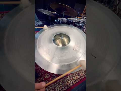 30" Cyclone China Ride Cymbal – 9" Mega Bell Titanium Handmade