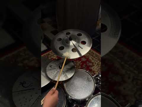 16" Dark Ozone Crash Cymbal – Titanium Handmade