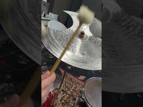 24” Halabardnik China Cymbal – One of a Kind Titanium Handmade