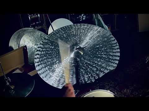 Kmicic Tigre Ride Cymbal Series 20”–40” – Titanium Handmade