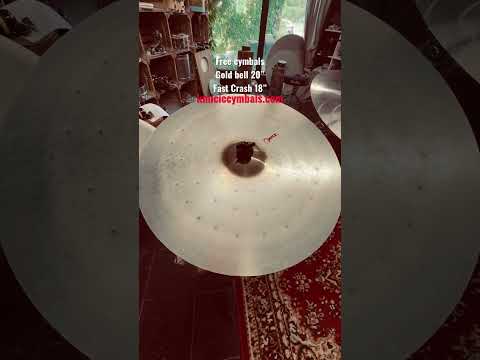 Kmicic Gold Bell 20” ride cymbal