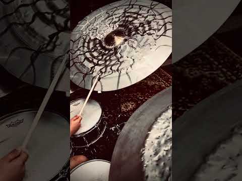 40" Vein Gold Ride Cymbal – Titanium Handmade