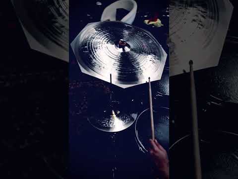 22" Octagon Crash Ride – Titanium Handmade Cymbal