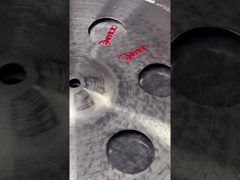 Invader Cymbal Stack – 18/14” Titanium Handmade Stack