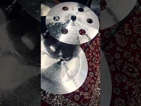 18" Titanium O-Zone Crash Cymbal – Handmade