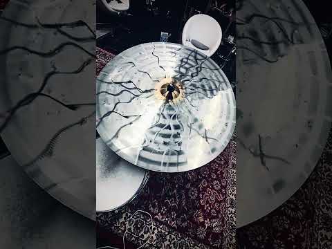 30" Vein Gold Ride – Titanium Handmade Cymbal
