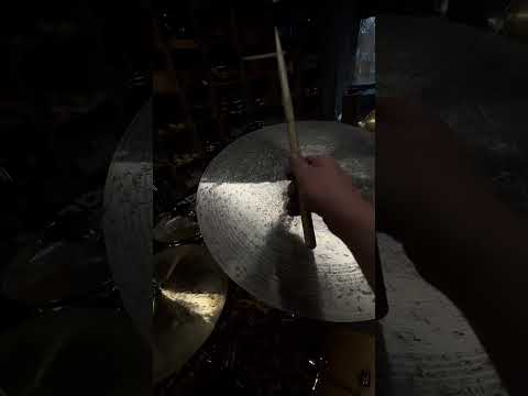 22" Silver Star Ride Cymbal – Titanium Handmade (One of a Kind)