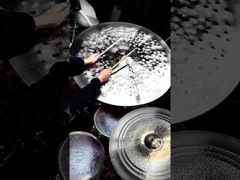 40" Custom Ride Cymbal – Big Bell Titanium Handmade (One of a Kind)