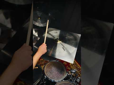 Daddy Square Ride Cymbal – 21.5”  Titanium Handmade (Chris Daddy Dave Collaboration)