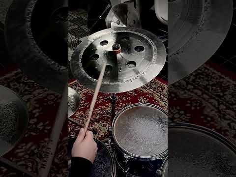 Invader Cymbal Stack – 18/14” Titanium Handmade Stack