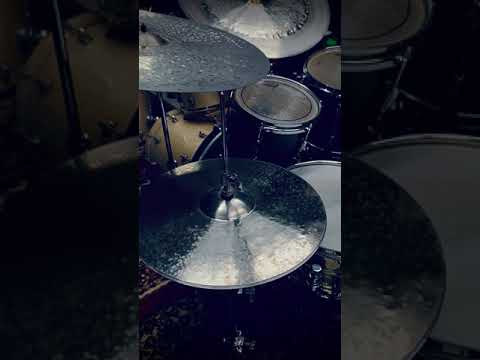 14" Silver Titanium Hi-Hat Cymbals – Titanium Handmade (One of a Kind)