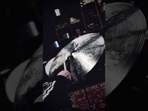 23" Custom Dry Ride – Titanium Handmade Cymbal (One of a Kind)