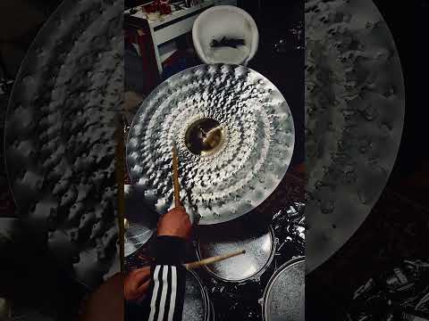 24" Masterpiece Dry Dry Trash Ride Cymbal – One of a Kind Titanium Handmade