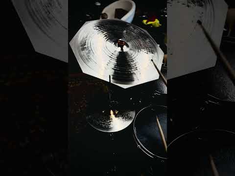 22" Octagon Crash Ride – Titanium Handmade Cymbal