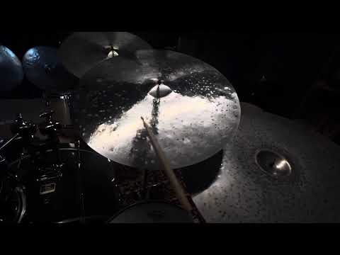 22" Masters Thin Crash Ride Cymbal – Titanium Handmade
