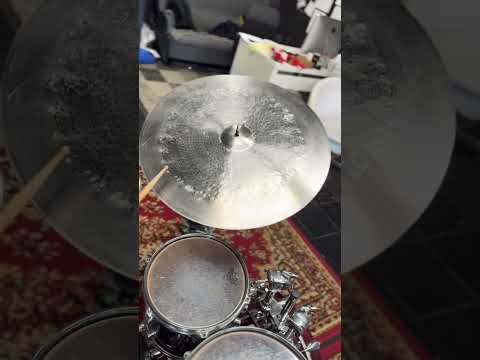 22" KUrzyn One of a Kind Crash Ride – Titanium Handmade Cymbal