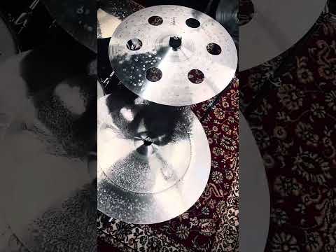 18" Titanium O-Zone Crash Cymbal – Handmade