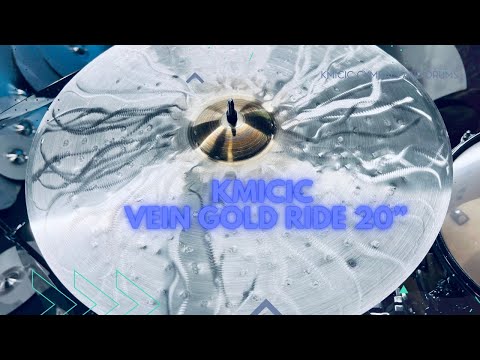 Kmicic Vein Gold titanium ride cymbal 20”