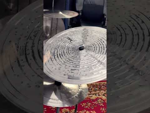 20" Custom Flat Ride Cymbal – Titanium Handmade