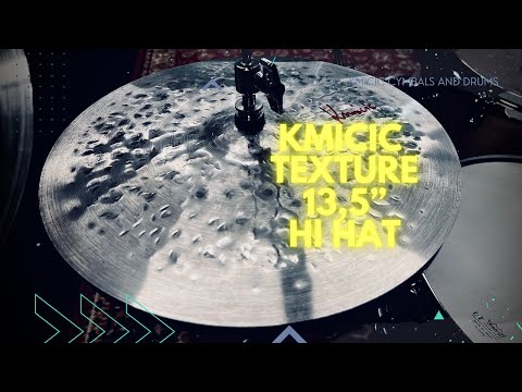 Kmicic Texture titanium Hi-hat 13”
