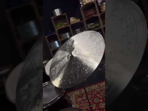 23" Custom Dry Ride – Titanium Handmade Cymbal (One of a Kind)