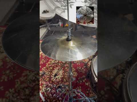 13" Sykachu Hi-Hat Cymbals – Titanium Handmade (One of a Kind)