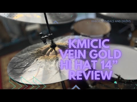 Kmicic Vein gold titanium hi-hat 13-15”