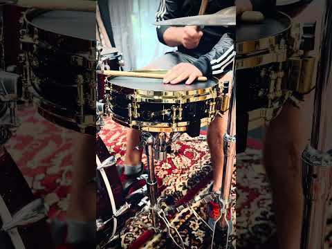 Kmicic Birch 14” × 4.5” Stave Snare Drum – Fully Handmade