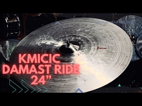 Kmicic Damast Titanium ride cymbal 23”