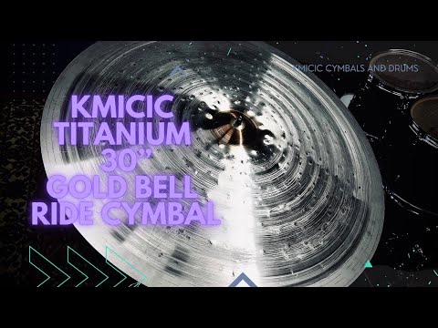 Kmicic Gold bell Titanium Crash Ride 20-30”