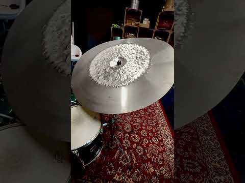 40" Vein Gold Ride Cymbal – Titanium Handmade