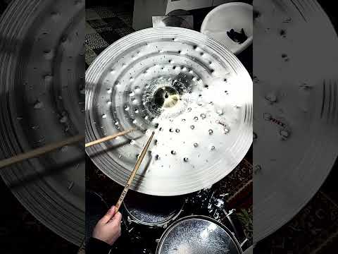 30 inch ride cymbal titanium handmade Kmicic Pox large washy atmospheric dark sustain