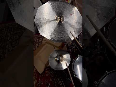 22" Masterpiece Decagon Ride Cymbal – Titanium Handmade